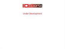 Tablet Screenshot of id-sports.co.in